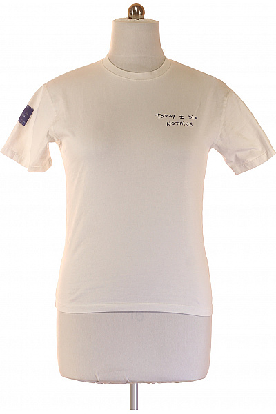 TODAY Bavlněné tričko s krátkým rukávem a potiskem Vel. XS | TODAY | obrázek 2