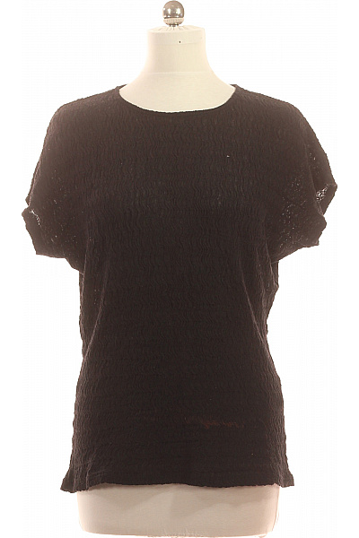 S.OLIVER Dámské Tričko S Krátkým Rukávem černé Velikost 40