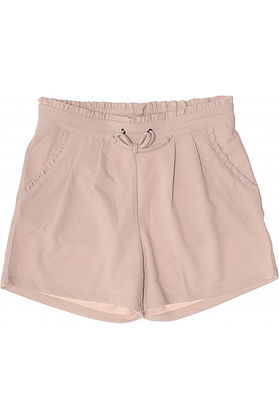 ONLY Dámské kraťasy volnočasové krátké s kapsami stahovací růžové Vel. L | ONLY | obrázek 2