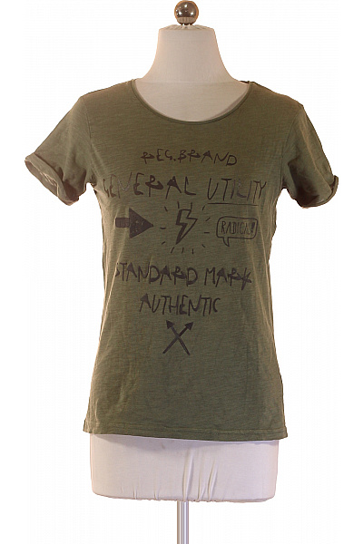 MINOTI Zelené Tričko Dívčí S Potiskem Vel. 152-158