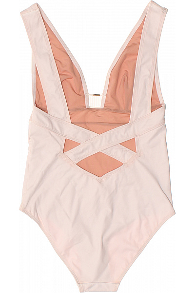 jednodílné plavky růžové moderní Vel. 44 | Unimoda | obrázek 2