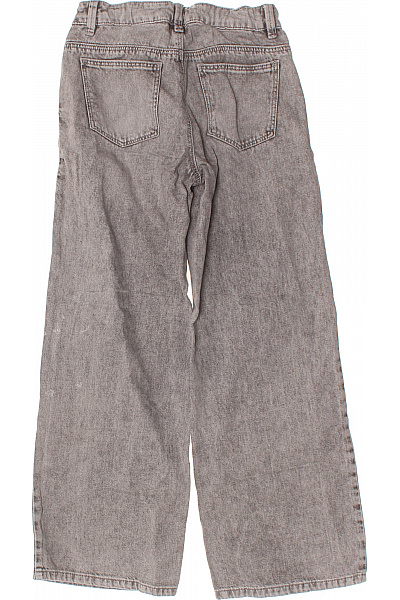 Name It Dívčí džíny volné šedé bavlněné Vel. 146 cm | Name It | obrázek 3