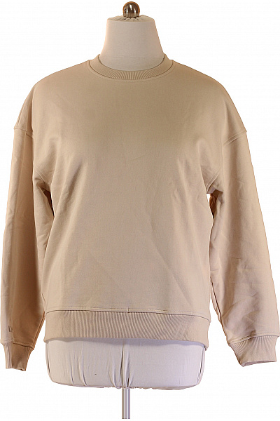 Pánské Bavlněné Mikiny Přes Hlavu Jednobarevné S Dlouhým Rukávem Crewneck Velikost M