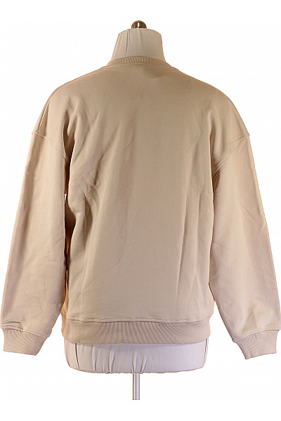 Pánské bavlněné mikiny přes hlavu jednobarevné s dlouhým rukávem crewneck Velikost M | Unimoda | obrázek 2