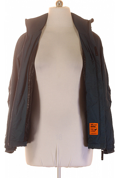 ragwear Dámská bunda s kapucí tmavě zelená funkční lehká outdoorová větrová Vel. XL | ragwear | obrázek 3