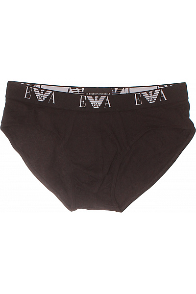 ARMANI Pánské Slipy Emporio Armani černé Vel. M