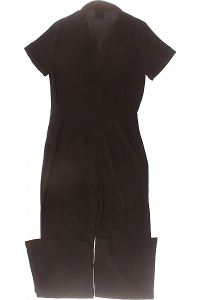 dámský černý overal s krátkým rukávem Velikost M | Unimoda | obrázek 3