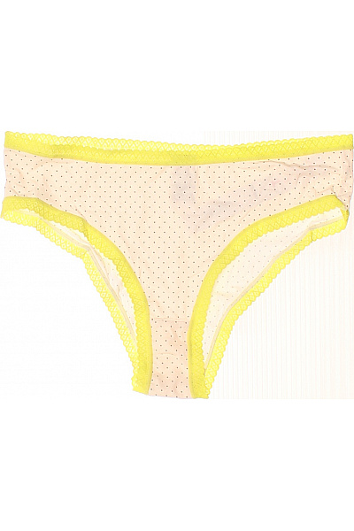 TOKYO LAUNDRY Dámské kalhotky žluté puntíkované krajkové | TOKYO LAUNDRY | obrázek 2