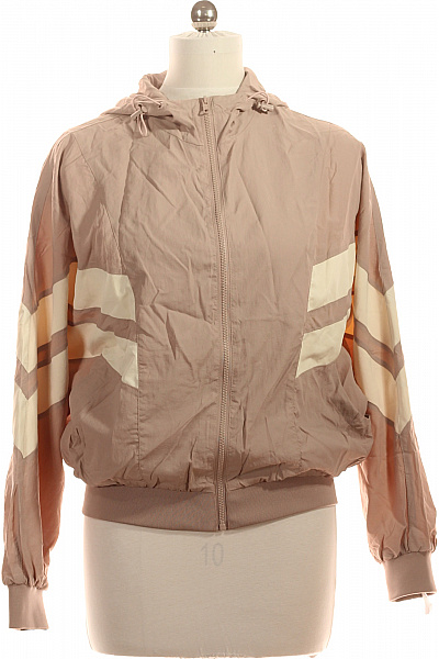 URBAN CLASSICS Dámská Větrová Bunda S Kapucí Béžová Vel. M