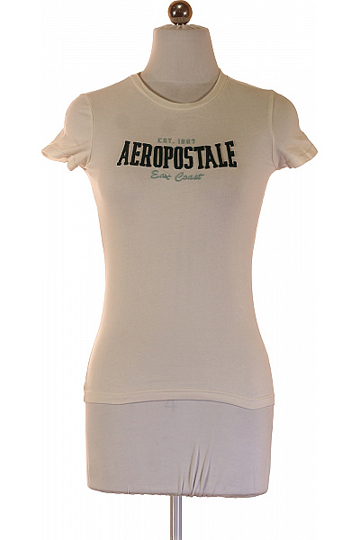 AÉROPOSTALE Dámské Tričko S Krátkým Rukávem A Potiskem Aeropostale Vel. XS