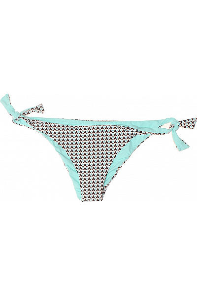 fisico Dámské bikiny kalhotky na zavazování s geometrickým vzorem Vel. S | fisico | obrázek 2