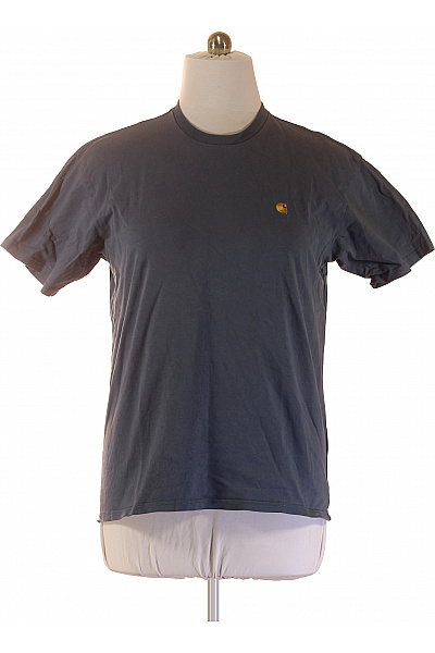 Carhartt Pánské Tričko S Krátkým Rukávem Jednobarevné Bavlněné Basic Velikost L