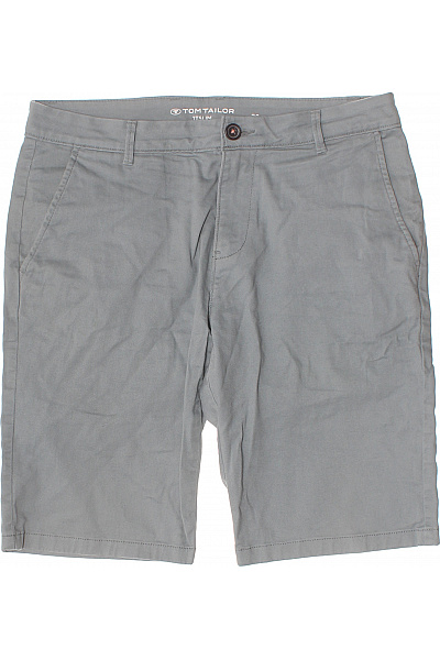 TOM TAILOR kraťasy volnočasové bavlněné s kapsami šedé Vel. 32 | TOM TAILOR | obrázek 2