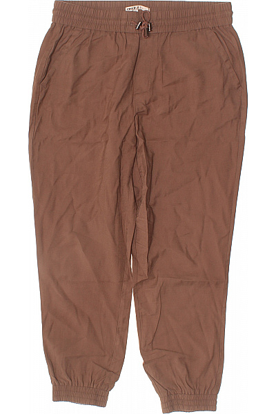 ONLY Dámské hnědé volnočasové kalhoty s kapsami Vel. 42/32 | ONLY | obrázek 2