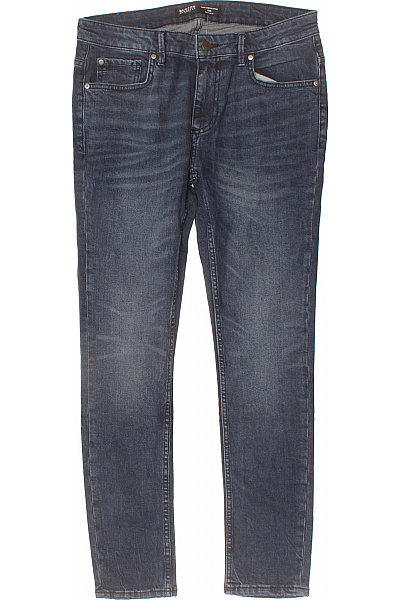 BURTON Pánské Džíny Modré Strečové Slim Fit Velikost 32