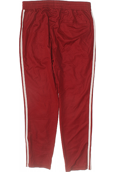 ADIDAS dámské tepláky červené pruhované s lampasem Velikost L | ADIDAS | obrázek 2