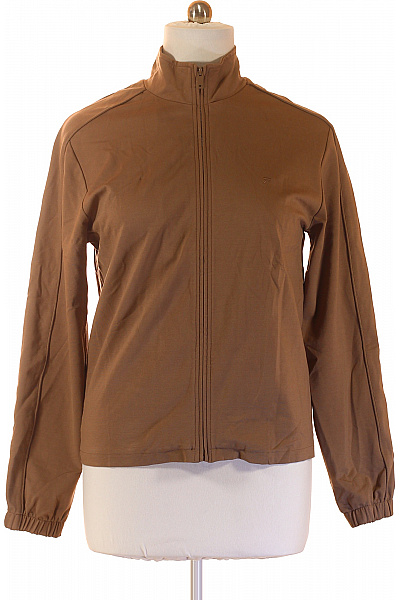 Pánská hnědá mikina na zip s dlouhým rukávem Velikost l | Unimoda | obrázek 2