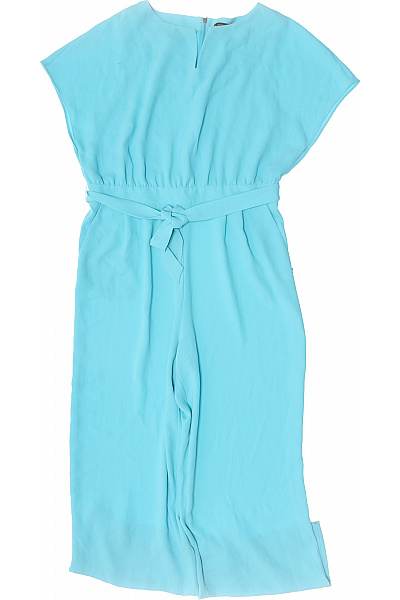 COMMA Modrý Dámský Overal Krátký Rukáv Léto Velikost EU 46