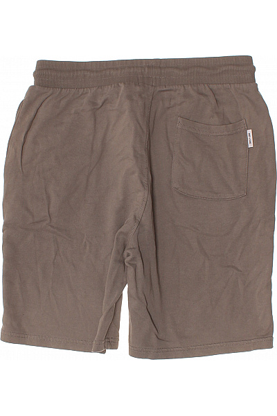 ONLY & SONS Pánské bavlněné teplákové kraťasy s kapsami hnědé Vel. m | ONLY & SONS | obrázek 3