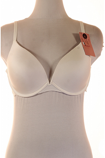 Hunkemoller Dámská Podprsenka Push Up Hladká Bílá Vel. 40b