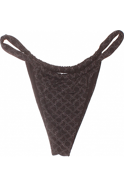 Trussardi Dámské plavky tanga černé vzorované sexy Velikost M | Trussardi | obrázek 2