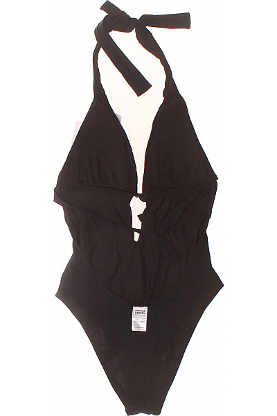 Banana Moon Dámské jednodílné plavky za krk s průstřihy černé Vel. 38 | Banana Moon | obrázek 3