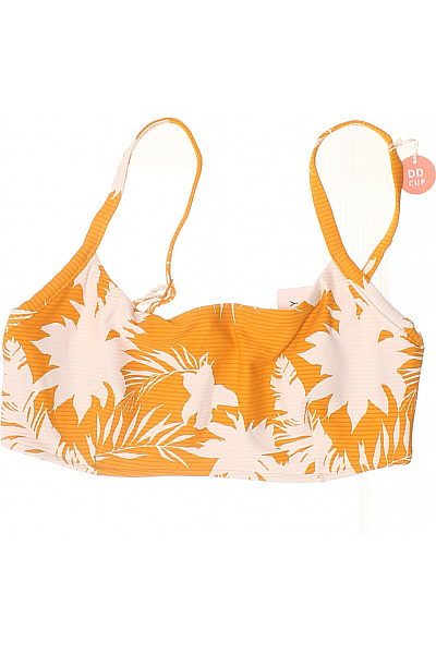 Seafolly Dámské plavky žluté květinové crop top žebrované Velikost EU 38 | Seafolly | obrázek 2