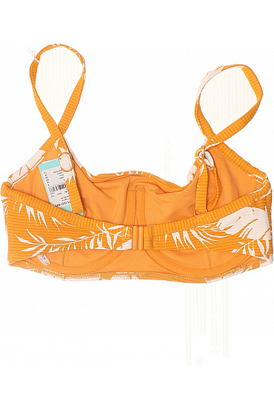 Seafolly Dámské plavky žluté květinové crop top žebrované Velikost EU 38 | Seafolly | obrázek 3