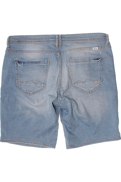 BLEND kraťasy džínové modré volnočasové s kapsami Velikost EU XL | BLEND | obrázek 3