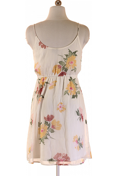 VERO MODA Dámské šaty bez rukávů květované letní volnočasové na ramínka mini Velikost EU XS | VERO MODA | obrázek 3