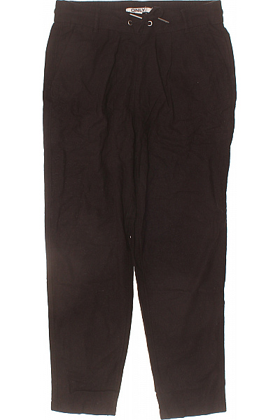 ONLY Dámské černé Volnočasové Kalhoty S Kapsami Velikost S