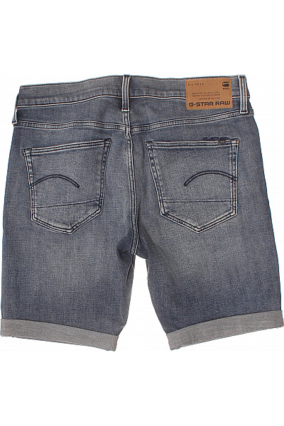 G-Star Pánské džínové kraťasy volnočasové modré s kapsami Velikost W33 | G-Star | obrázek 3