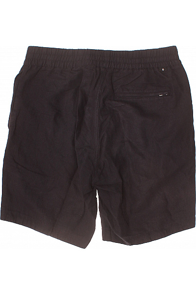 SAMSOE Pánské lněné kraťasy volnočasové černé s kapsami Vel. M | SAMSOE | obrázek 2