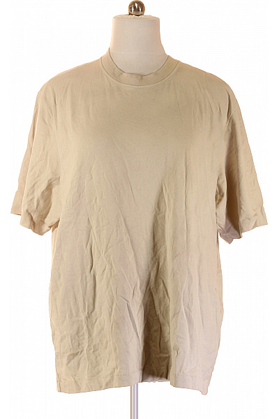 Abercrombie&Fitch Pánské tričko s krátkým rukávem béžové bavlněné basic Vel. XXL | Abercrombie&Fitch | obrázek 2