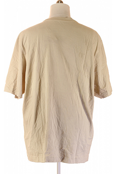 Abercrombie&Fitch Pánské tričko s krátkým rukávem béžové bavlněné basic Vel. XXL | Abercrombie&Fitch | obrázek 3