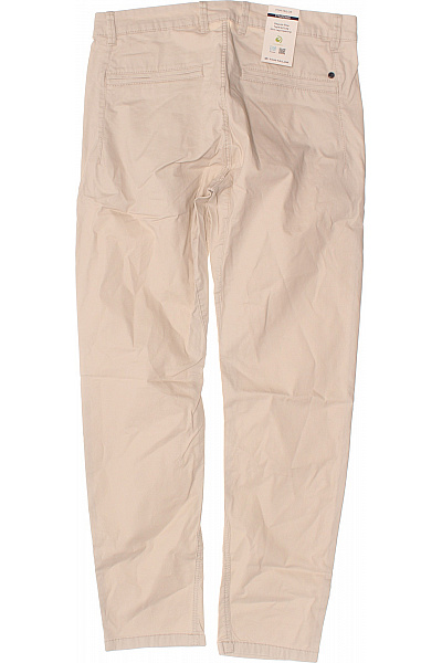 TOM TAILOR Béžové bavlněné volnočasové kalhoty rovné s kapsami Vel. 32 | TOM TAILOR | obrázek 3