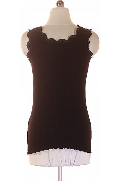 FRANSA dámské tílko černé krajka bez rukávů basic Vel. S | FRANSA | obrázek 2