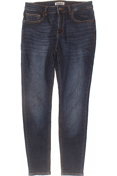 ONLY Dámské úzké Džíny S Vysokým Pasem Modré Vel. 30