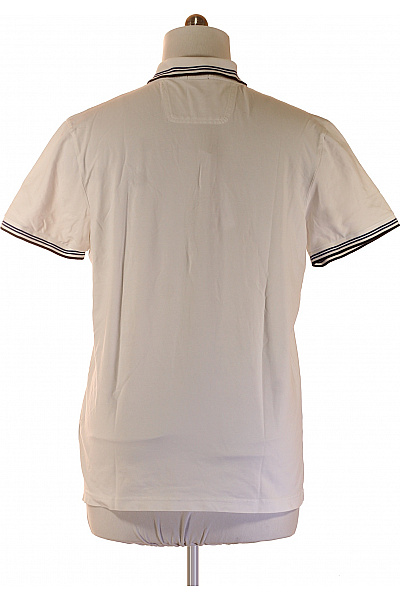 Hugo Boss Pánské bílé polo tričko s krátkým rukávem a výšivkou Vel. XL | Hugo Boss | obrázek 2