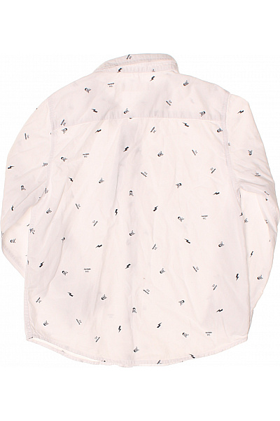 ZARA Dětská chlapecká košile s potiskem blesků a lebek bílá Velikost 122 | ZARA | obrázek 2