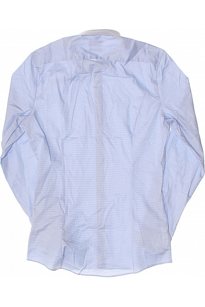 OLYMP Pánská košile s dlouhým rukávem elegantní business modrá bavlněná Velikost 38 | OLYMP | obrázek 2