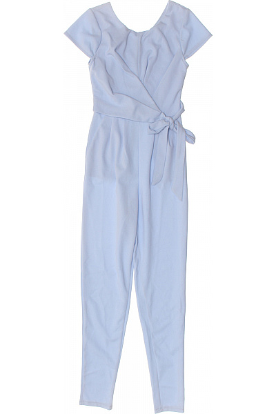 Wal G dámský overal krátký rukáv společenský modrý polyesterový Velikost XXS | Wal G | obrázek 2