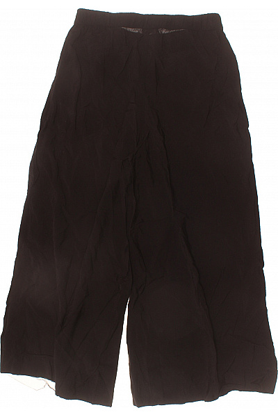 s.OLIVER Dámské kalhoty široké volnočasové viskózové černé Velikost 38 | s.OLIVER | obrázek 2