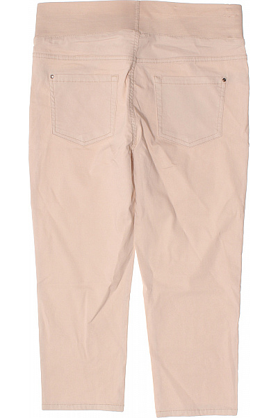 Dámské tříčtvrteční kalhoty s kapsami béžové Vel. xl | Unimoda | obrázek 2