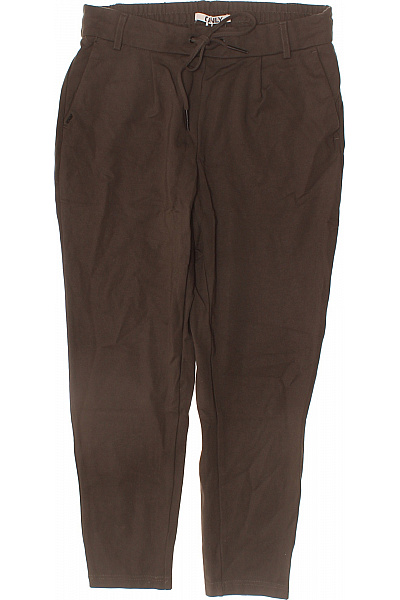 ONLY Dámské hnědé volnočasové kalhoty s kapsami Velikost EU M | ONLY | obrázek 2