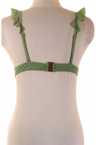 Zelené plavky s volánky a třpytivé trojúhelníkové bikiny | Unimoda | obrázek 3