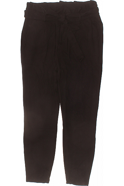 VERO MODA Dámské kalhoty s vysokým pasem a páskem černé volnočasové Vel. EU M/34 | VERO MODA | obrázek 2