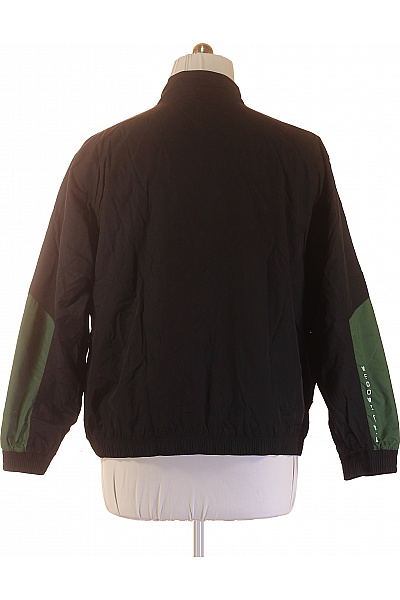 Nike Pánská nylonová bunda zelená se zipem sportovní lehká Velikost L | Nike | obrázek 3