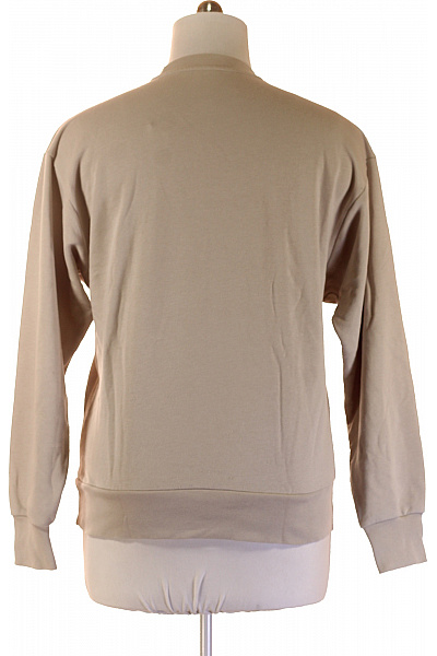 ADIDAS béžová mikina s dlouhým rukávem a potiskem přes hlavu Vel. m | ADIDAS | obrázek 2