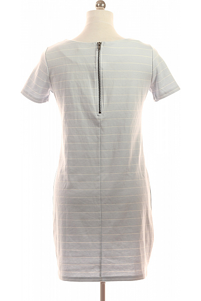 VILA Dámské šaty tričkové s krátkým rukávem proužkované pastelové volnočasové Velikost EU M | VILA | obrázek 3